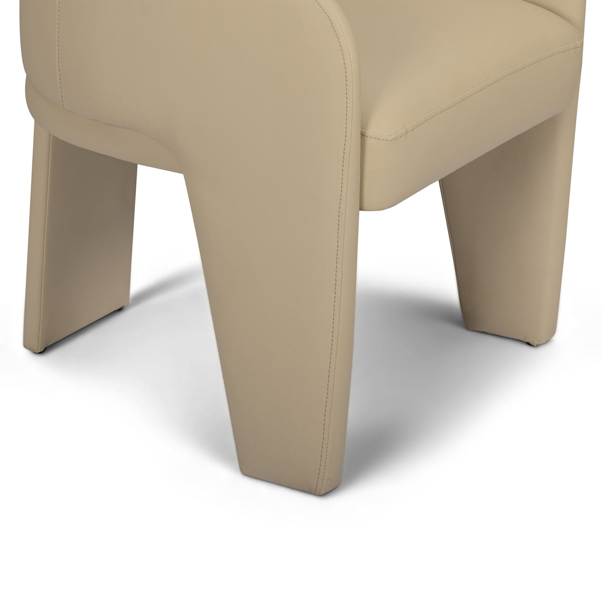Leo Performance Vegan Leather Dining Chair - View 22