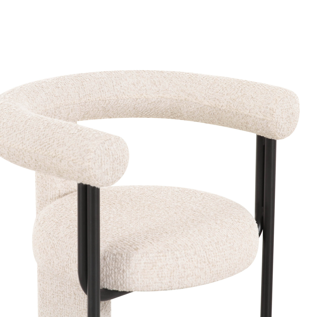 Synn Performance Boucle Dining Chair - View 5