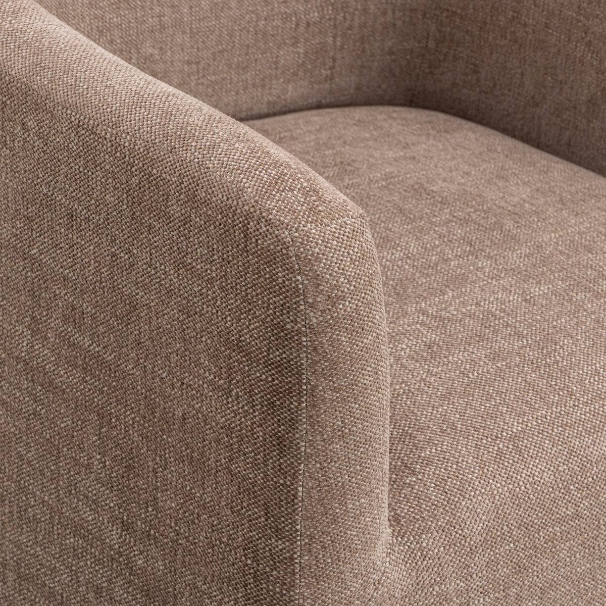 Helena Tall Textured Weave Performance Fabric Dining Chair - View 4