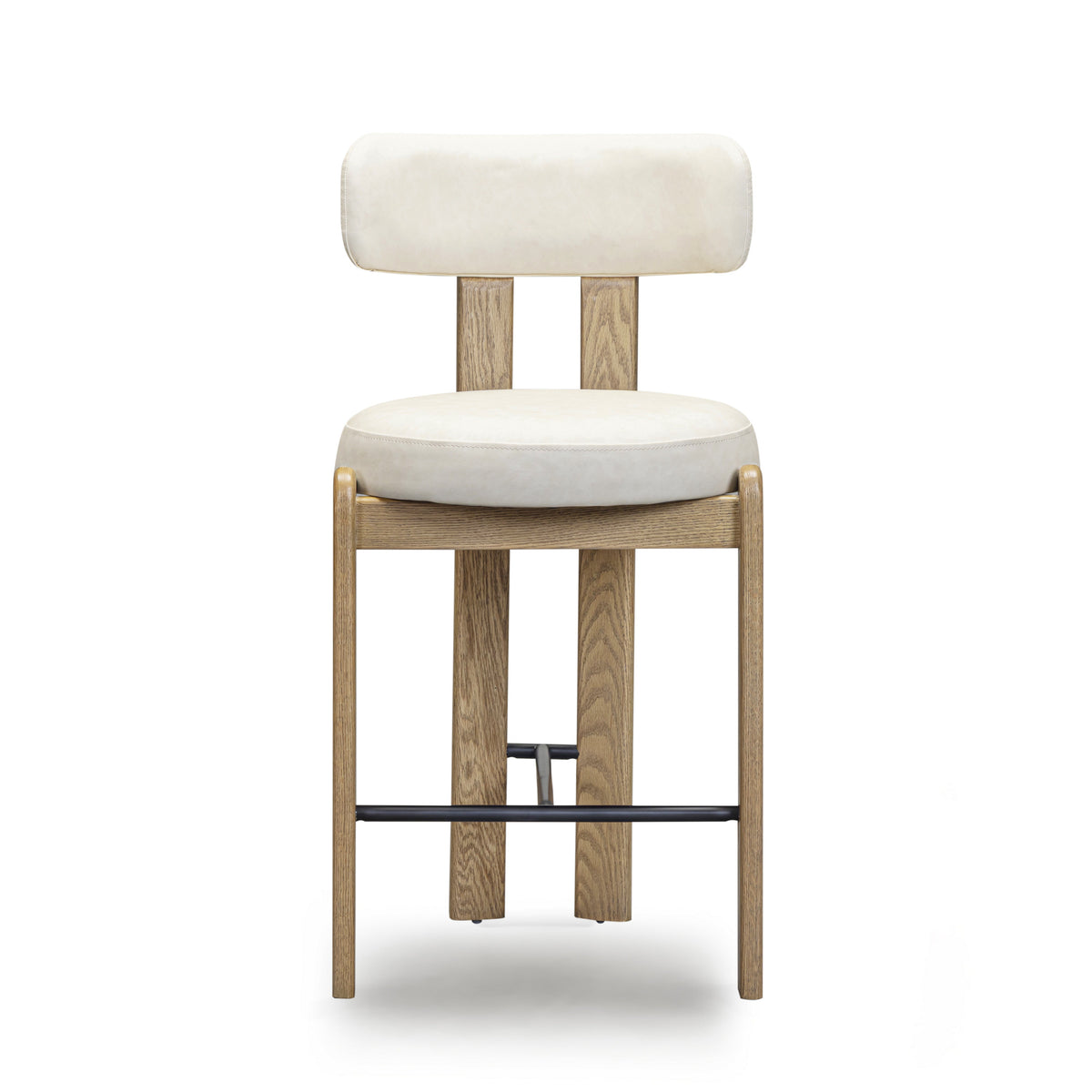 Odessa Performance Vegan Leather Counter Stool - View 17