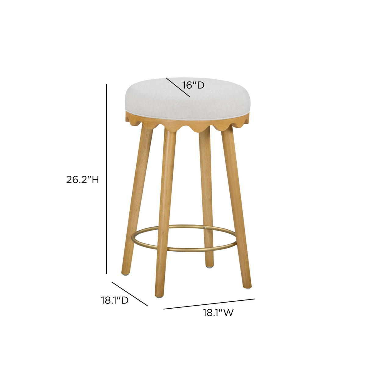 Oodle Performance Vegan Mohair Bar and Counter Stool modern hospitality commercial lounge setting