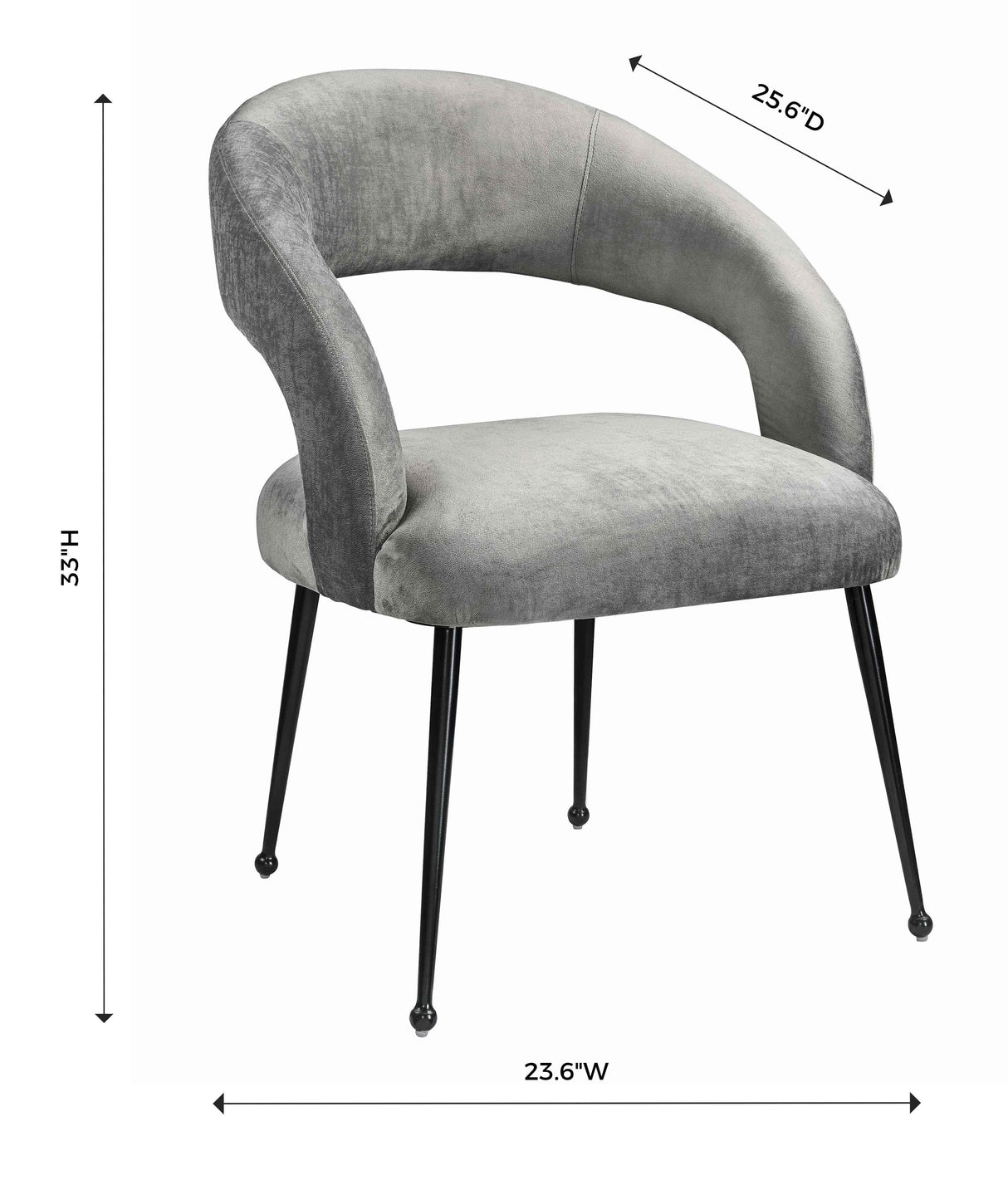 Rocco Velvet Dining Chair
