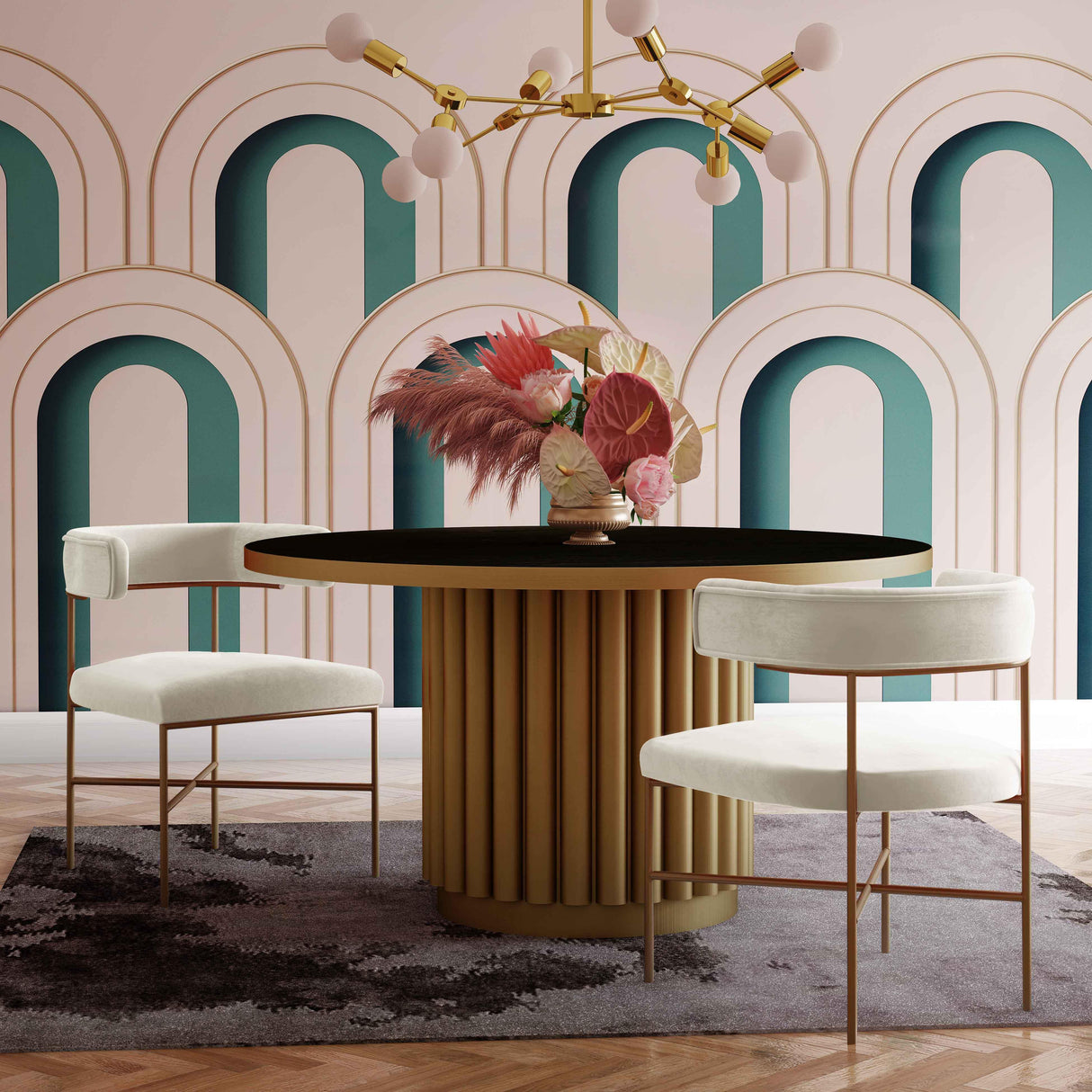 Kim Velvet Dining Chair