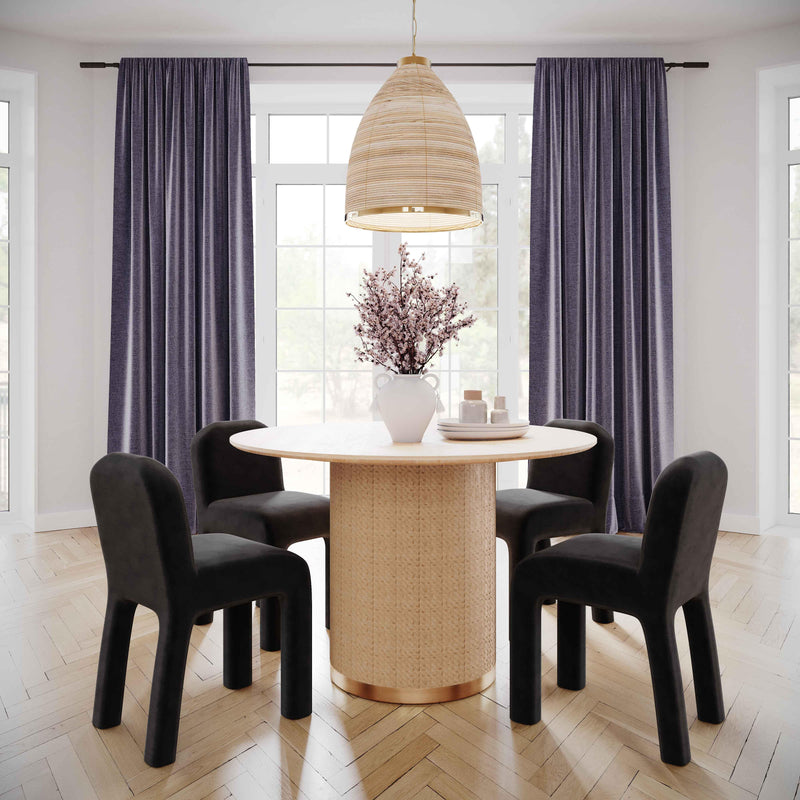 Georgia Performance Chenille Dining Chair