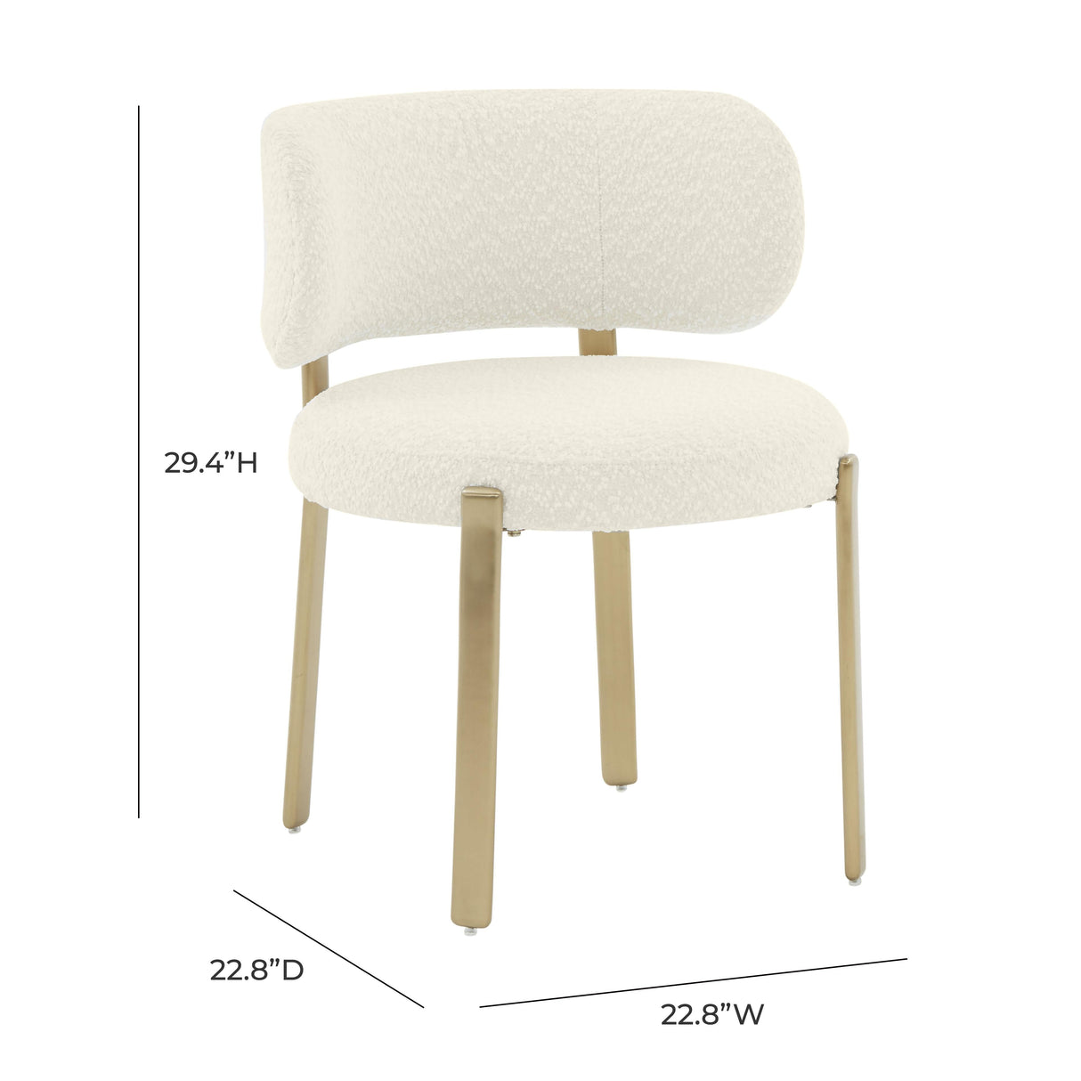 Margaret Performance Boucle Dining Chair