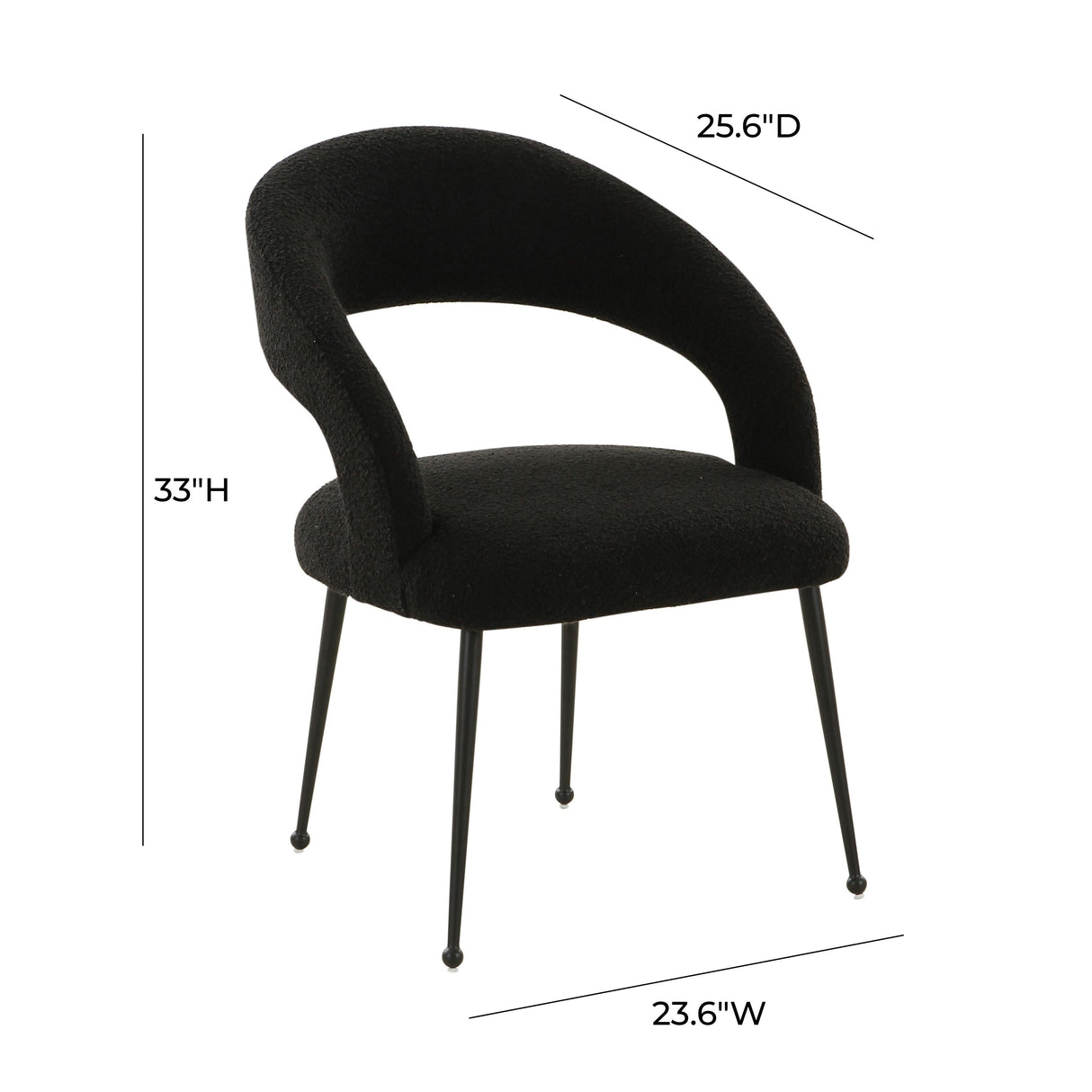 Rocco Performance Boucle Dining Chair