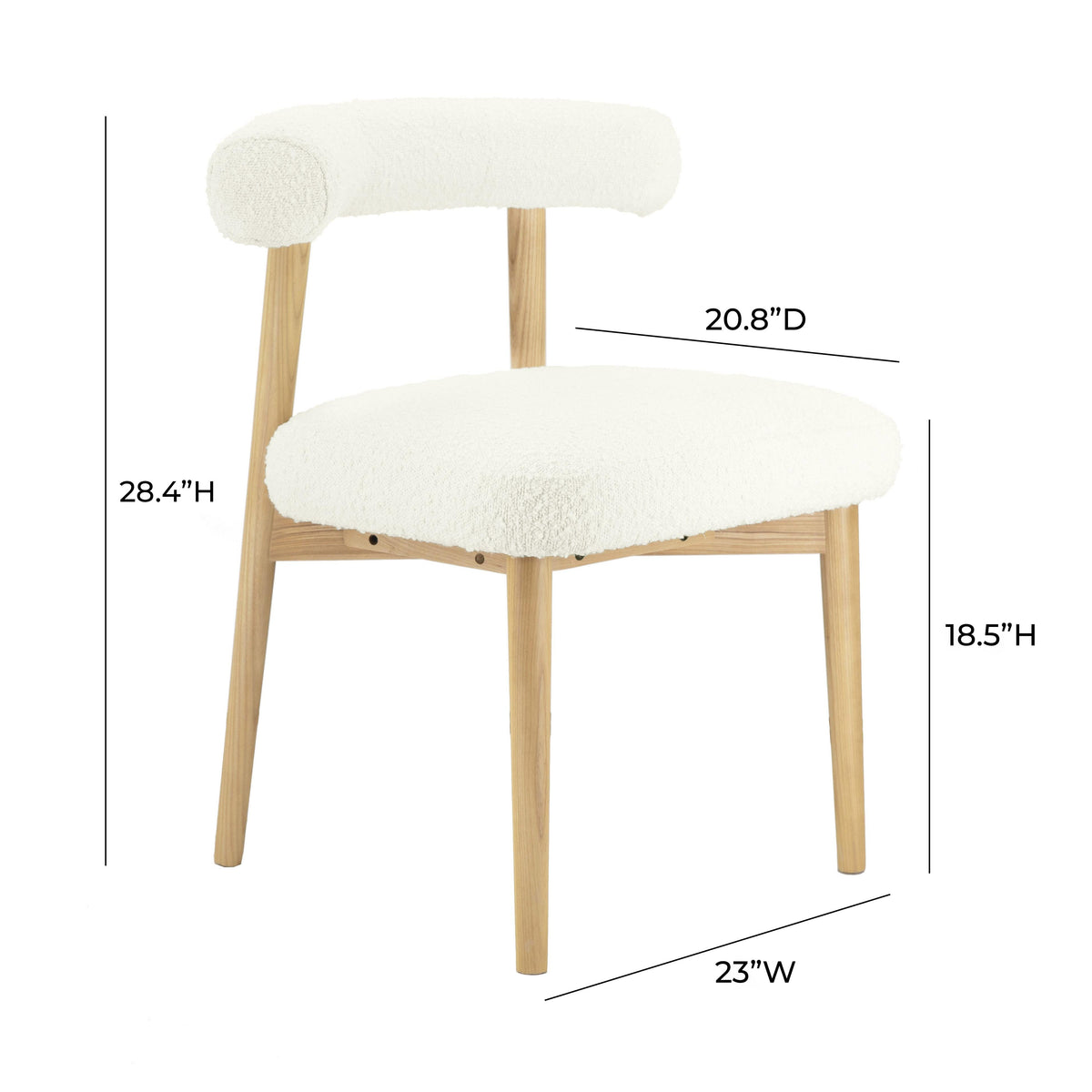Spara Performance Boucle Side Chair - View 6