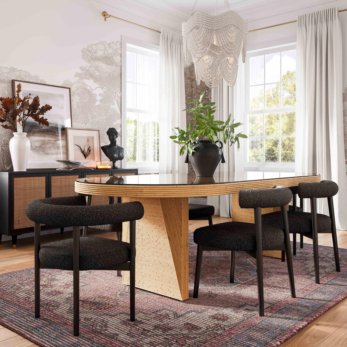 Spara Performance Boucle Side Chair - View 8