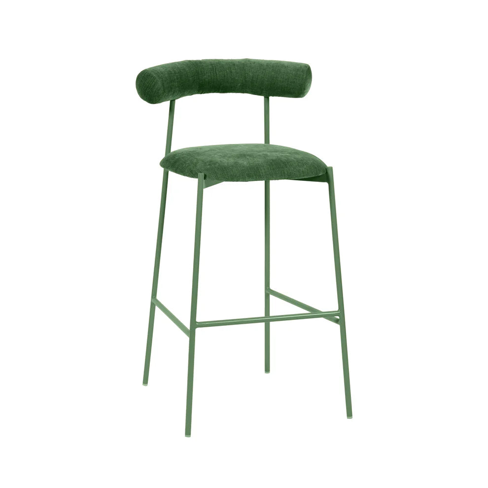 Liliana Mauve Performance Velvet Counter Stool