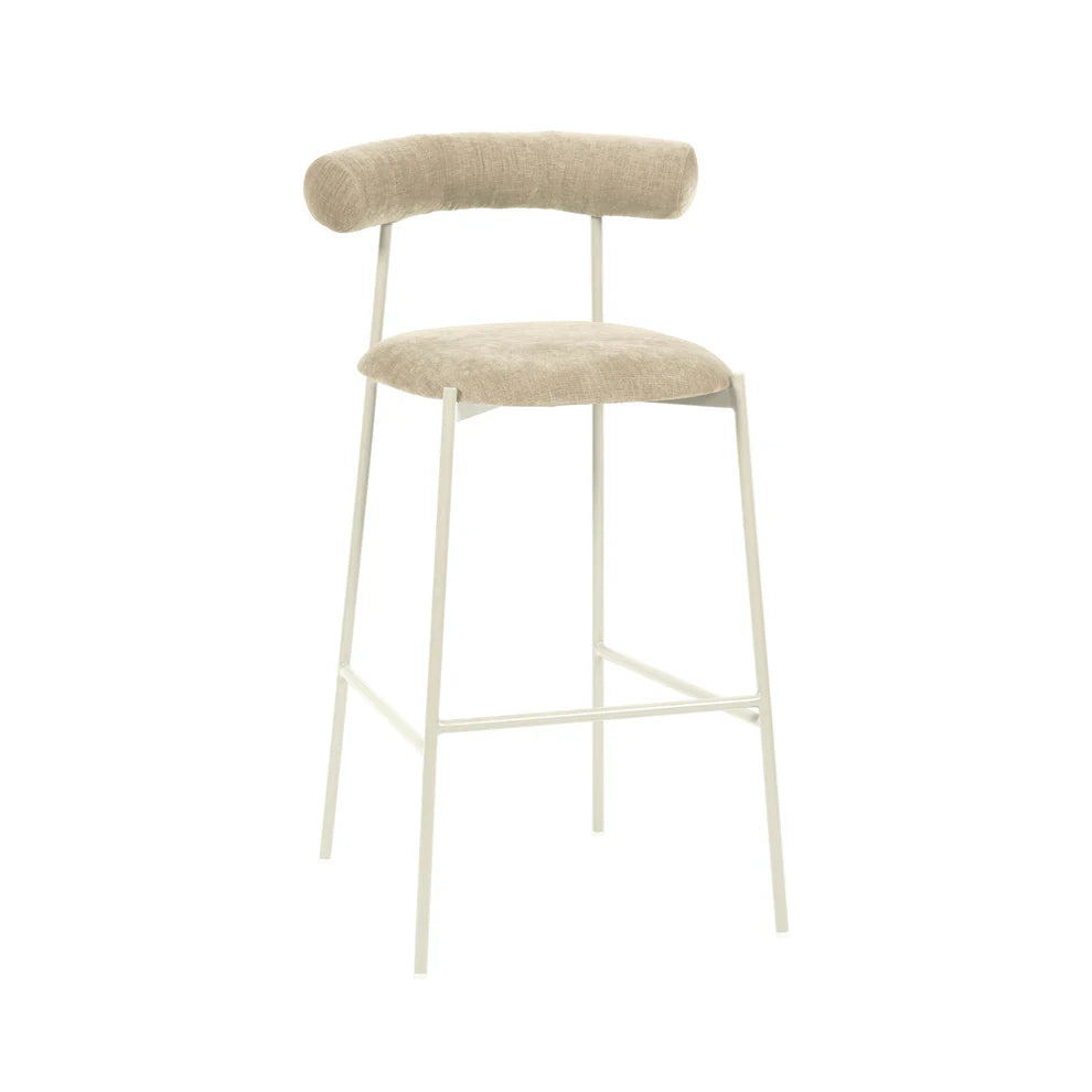 Liliana Mauve Performance Velvet Counter Stool