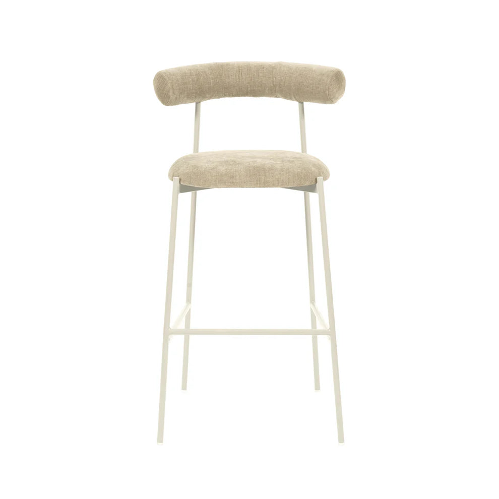 Liliana Mauve Performance Velvet Counter Stool