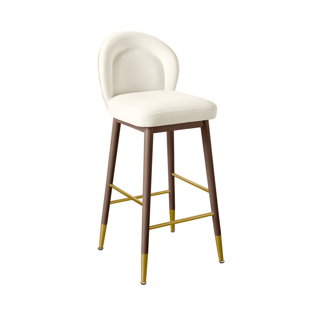 Hailey Velvet Stool