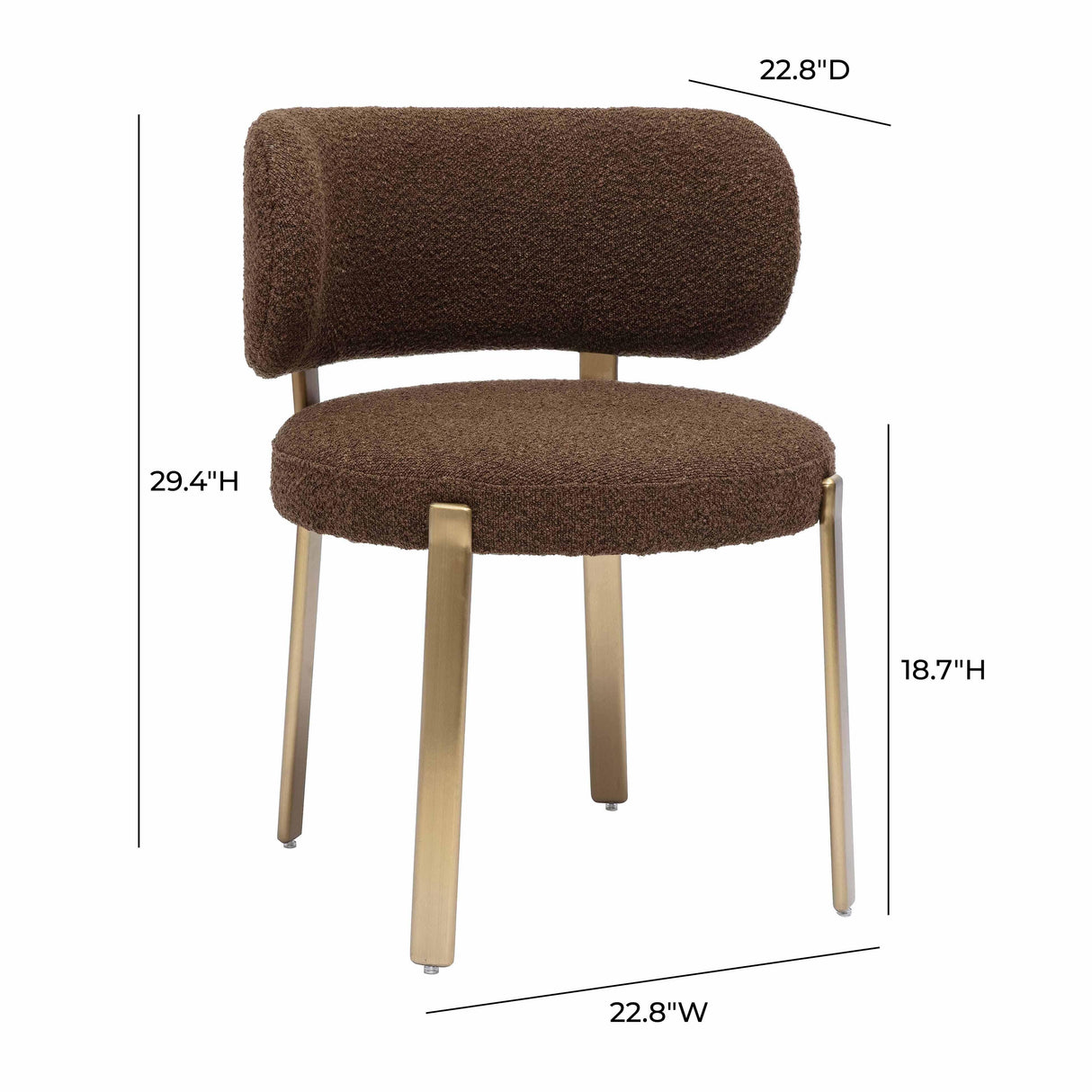 Margaret Performance Boucle Dining Chair