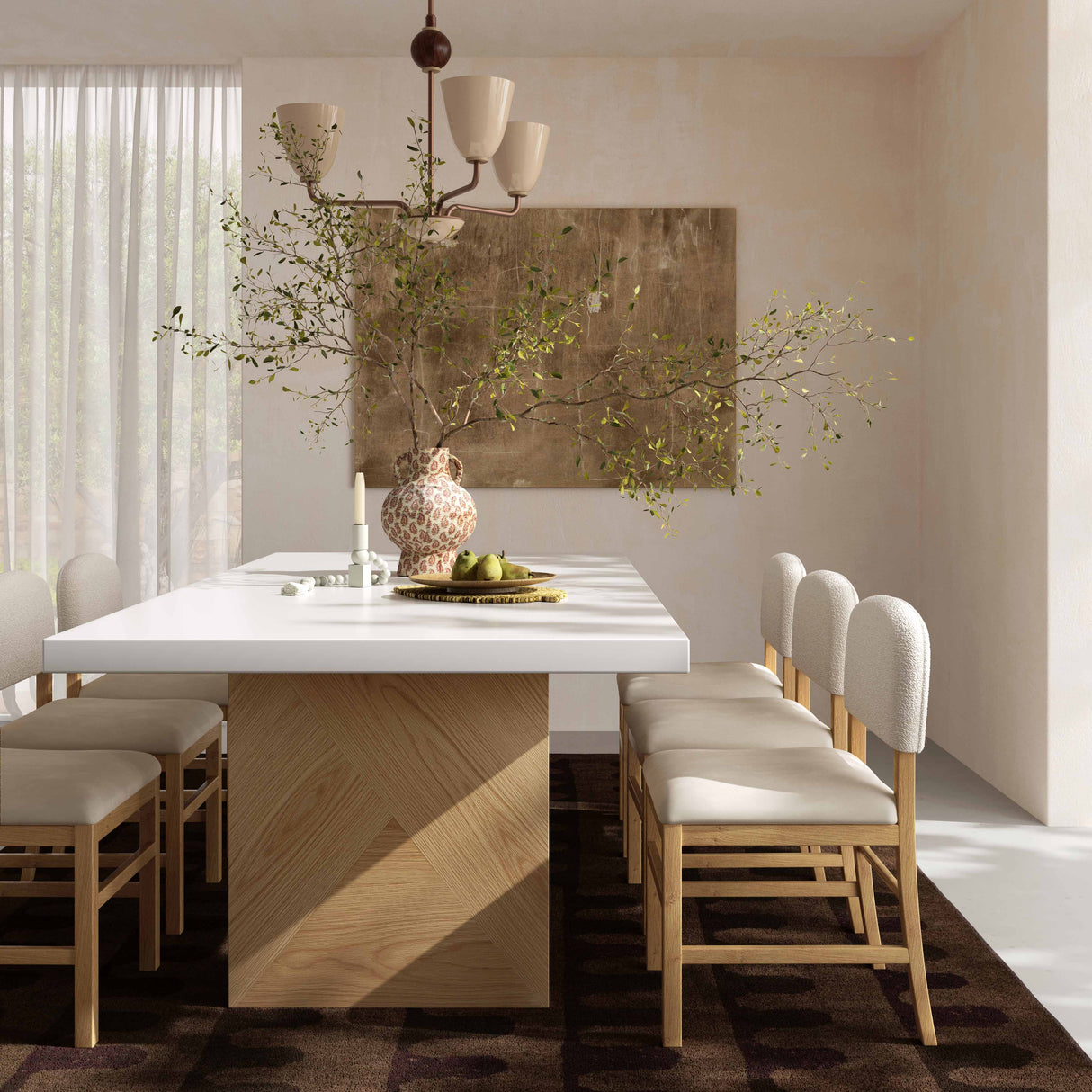 Calla Performance Velvet Dining Chair