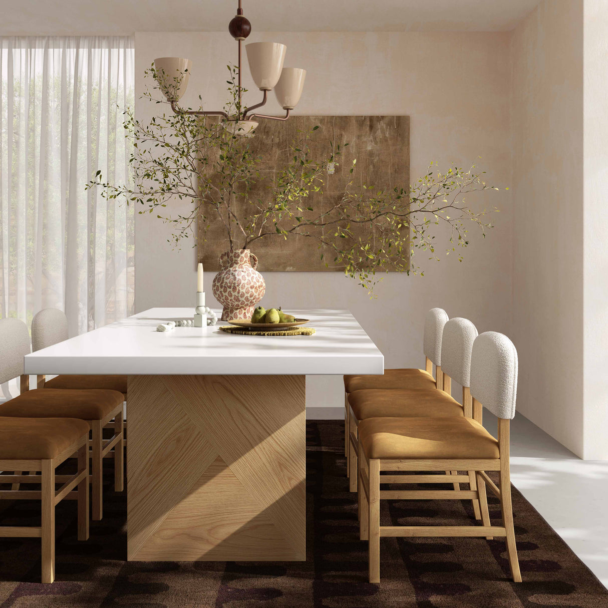 Calla Performance Velvet Dining Chair