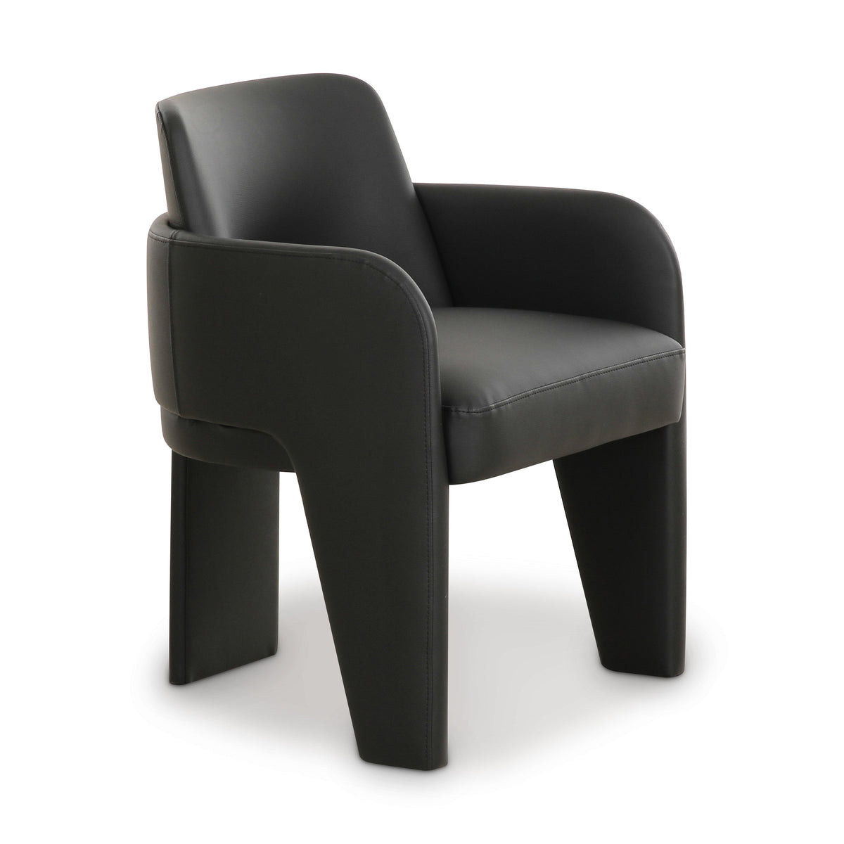 Leo Performance Vegan Leather Dining Chair - View 7