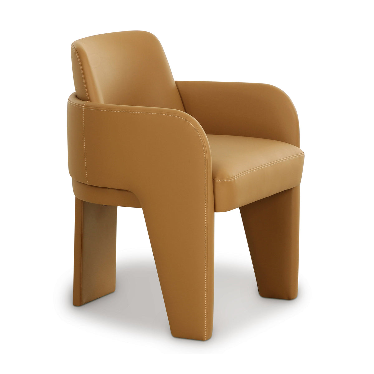 Leo Performance Vegan Leather Dining Chair - View 13