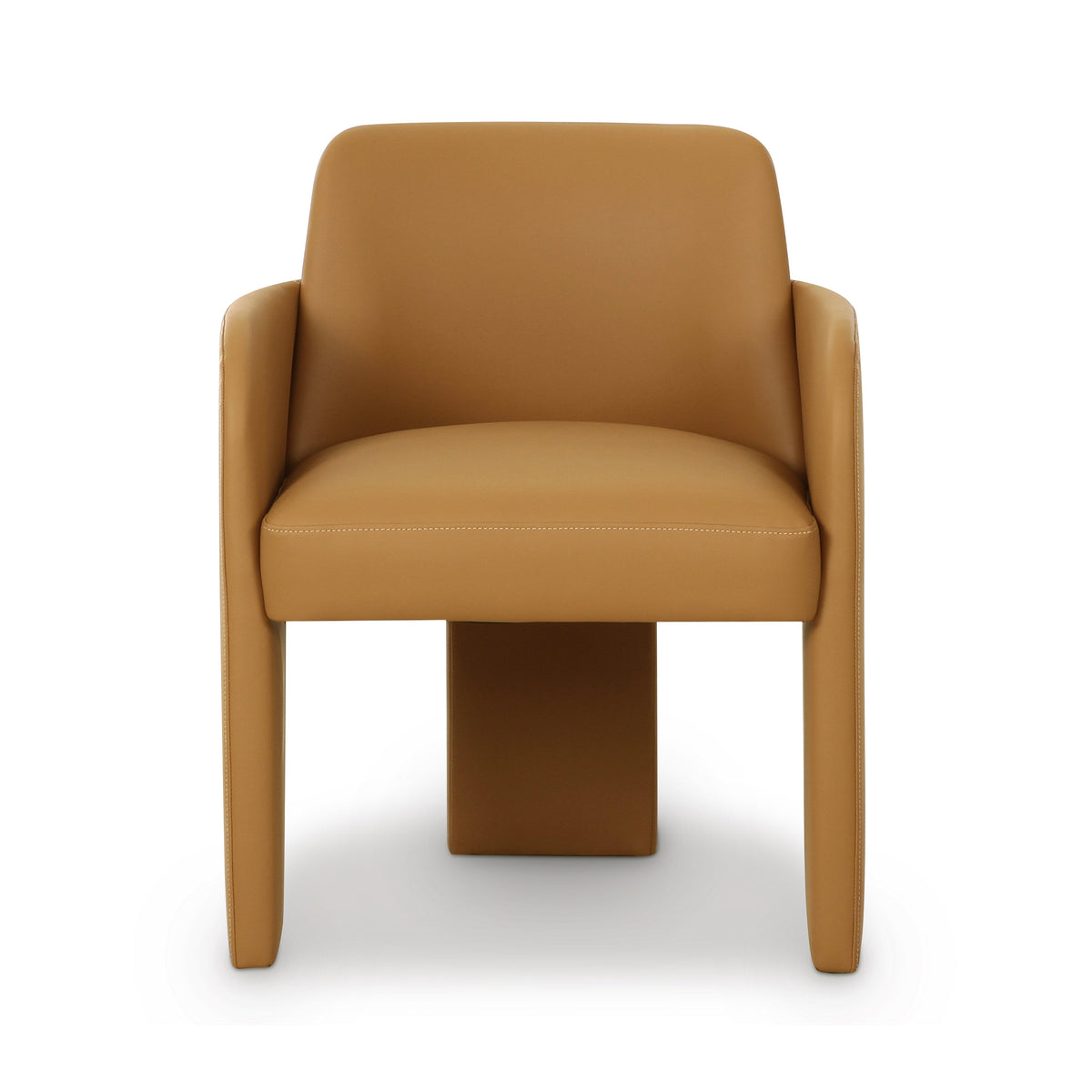 Leo Performance Vegan Leather Dining Chair - View 15