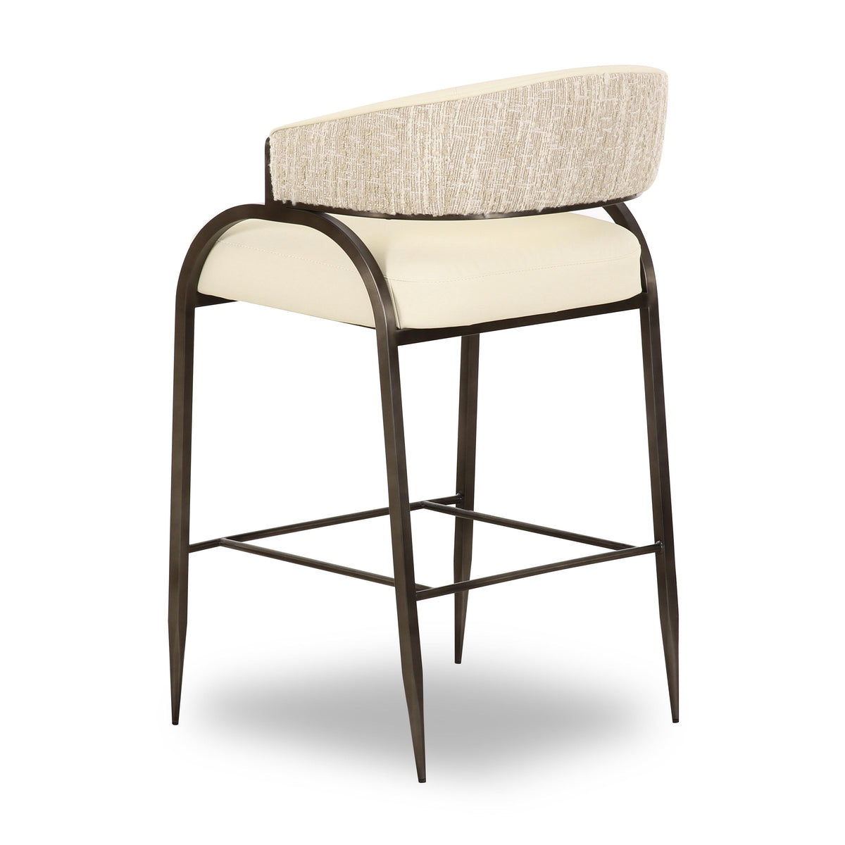 Tatum 2-Tone Performance Vegan Leather Counter Stool - View 4