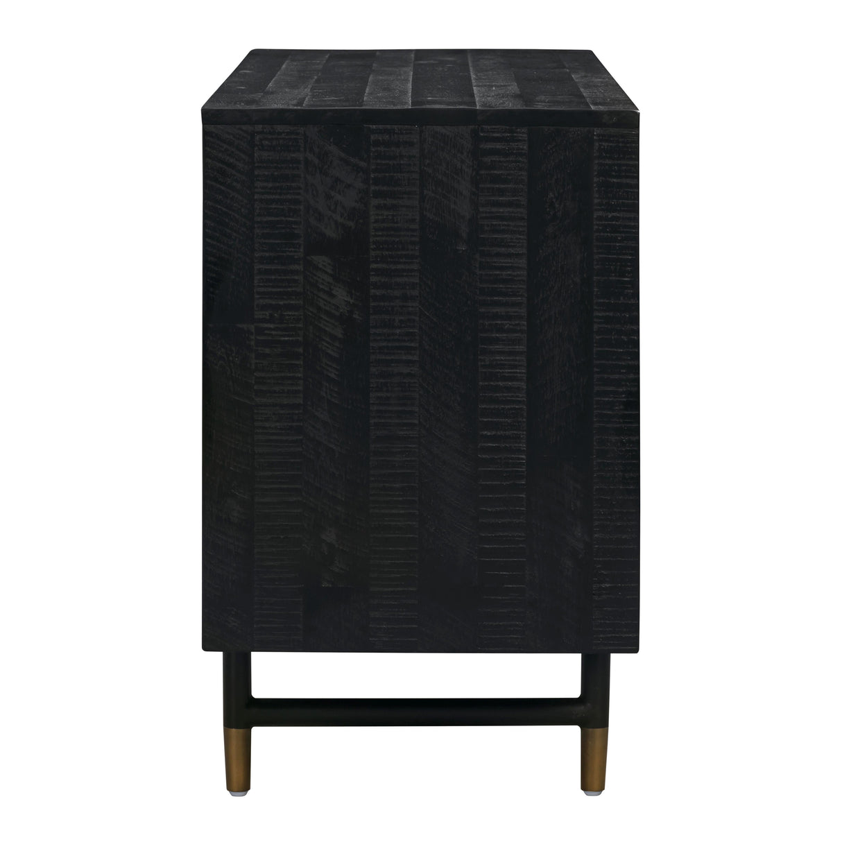 Gatsby 66" Black Acacia Wood Buffet