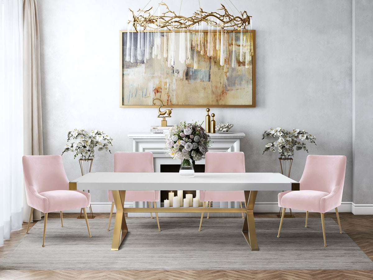 Beatrix Performance Velvet Dining Chair - View 43