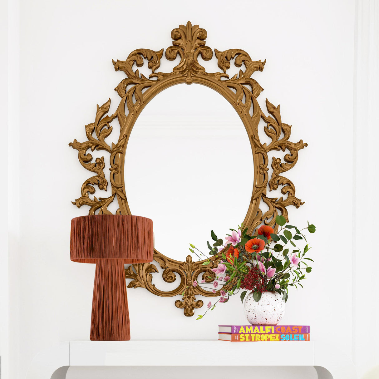 Shelby Raffia Table Lamp