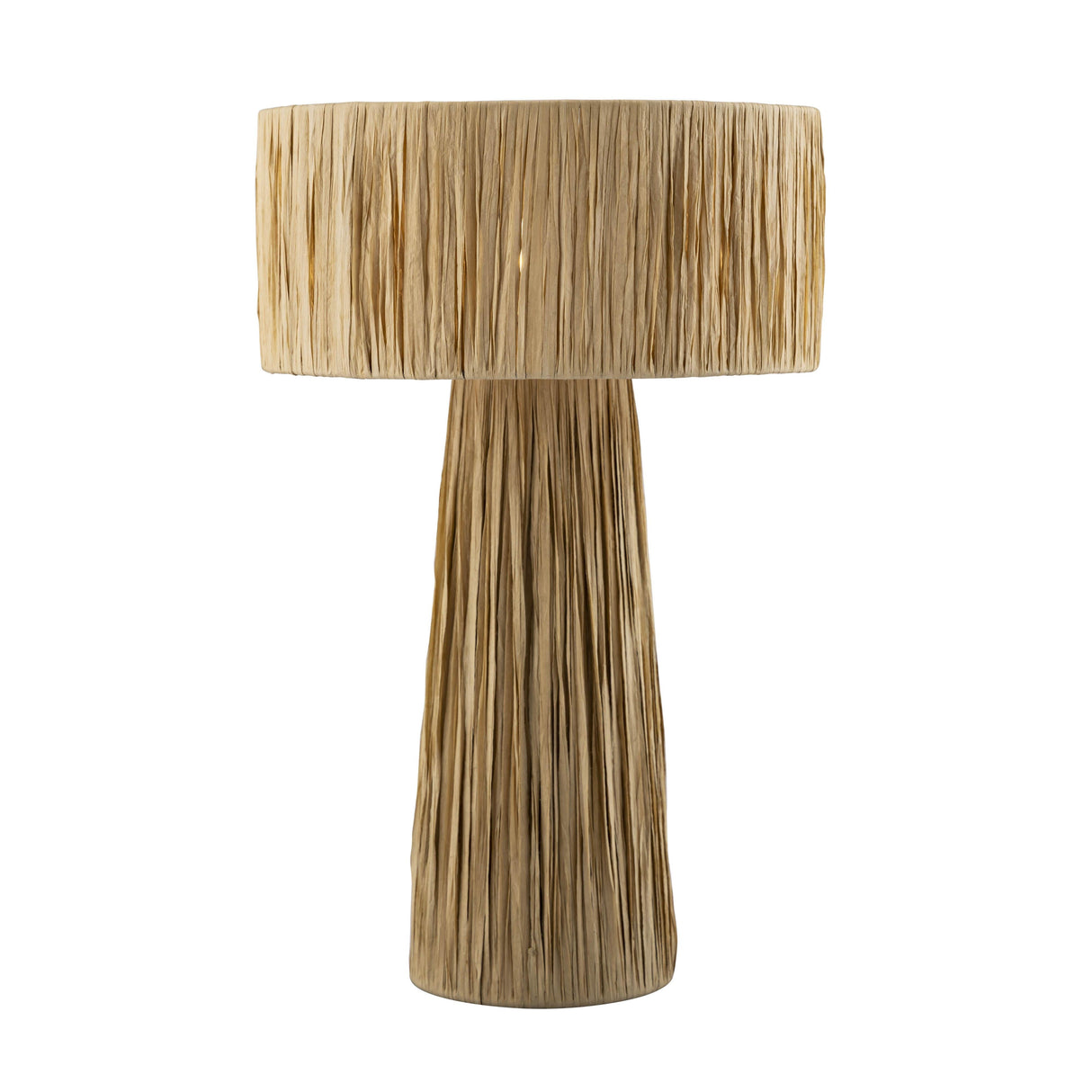 Shelby Raffia Table Lamp