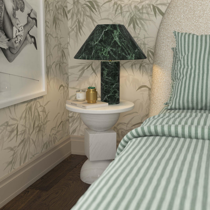 Mable Marble Print Table Lamp
