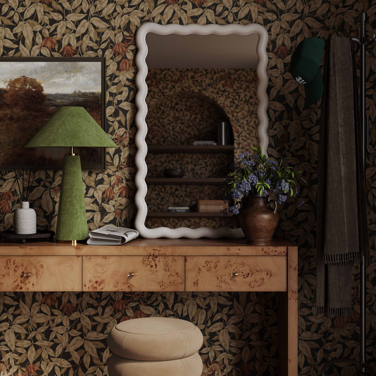 Graham Velvet Table Lamp