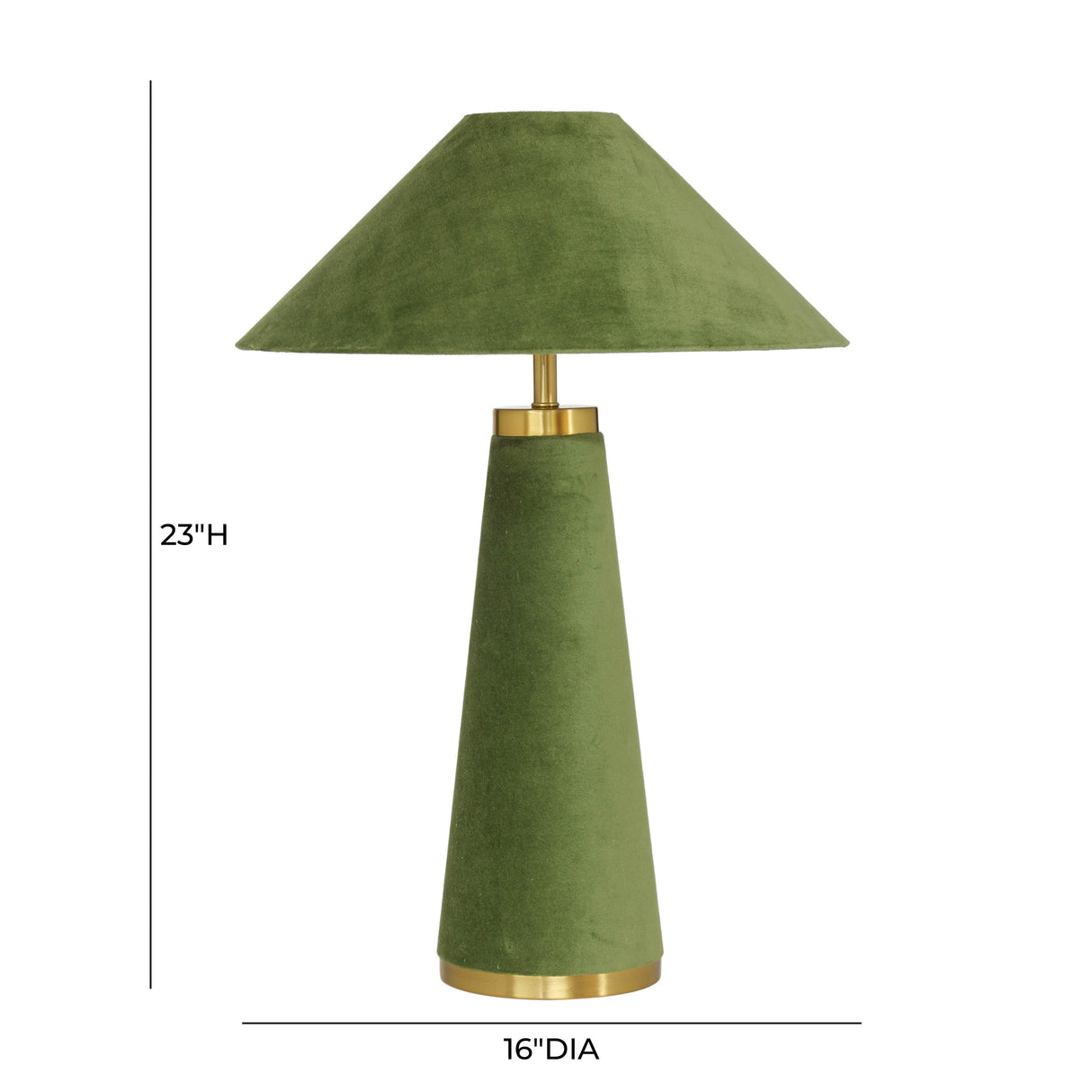 Graham Velvet Table Lamp