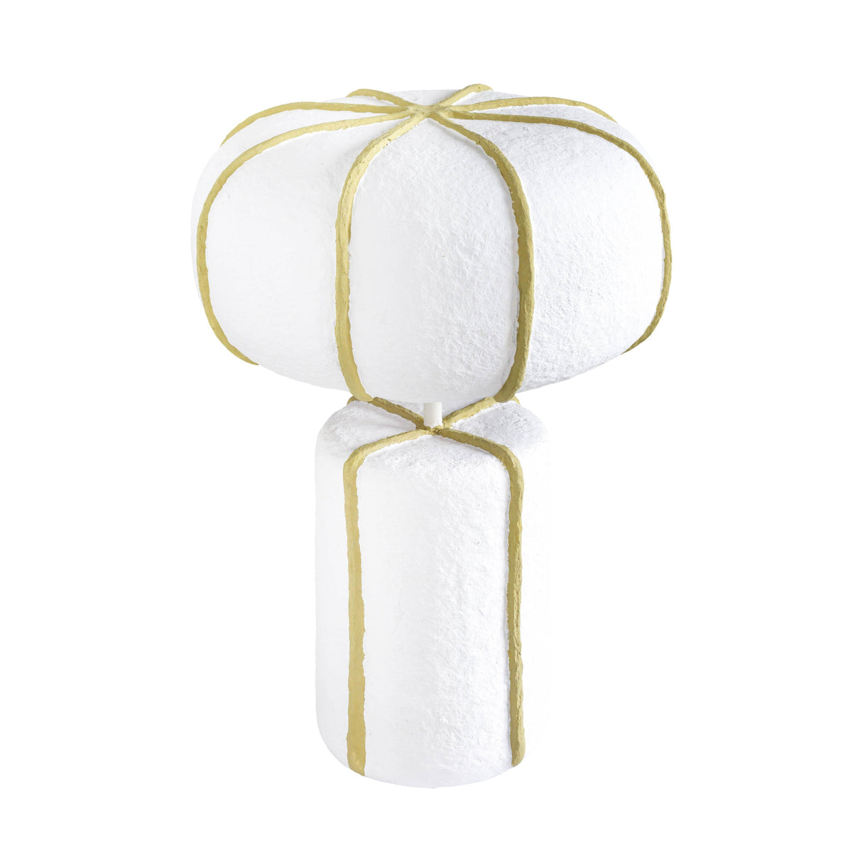 Looma Cotton Mache Table Lamp