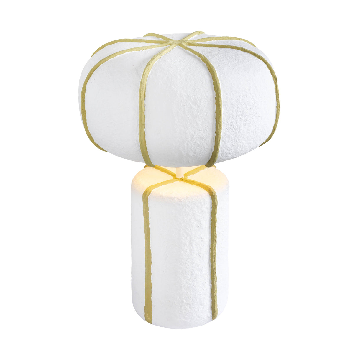 Looma Cotton Mache Table Lamp