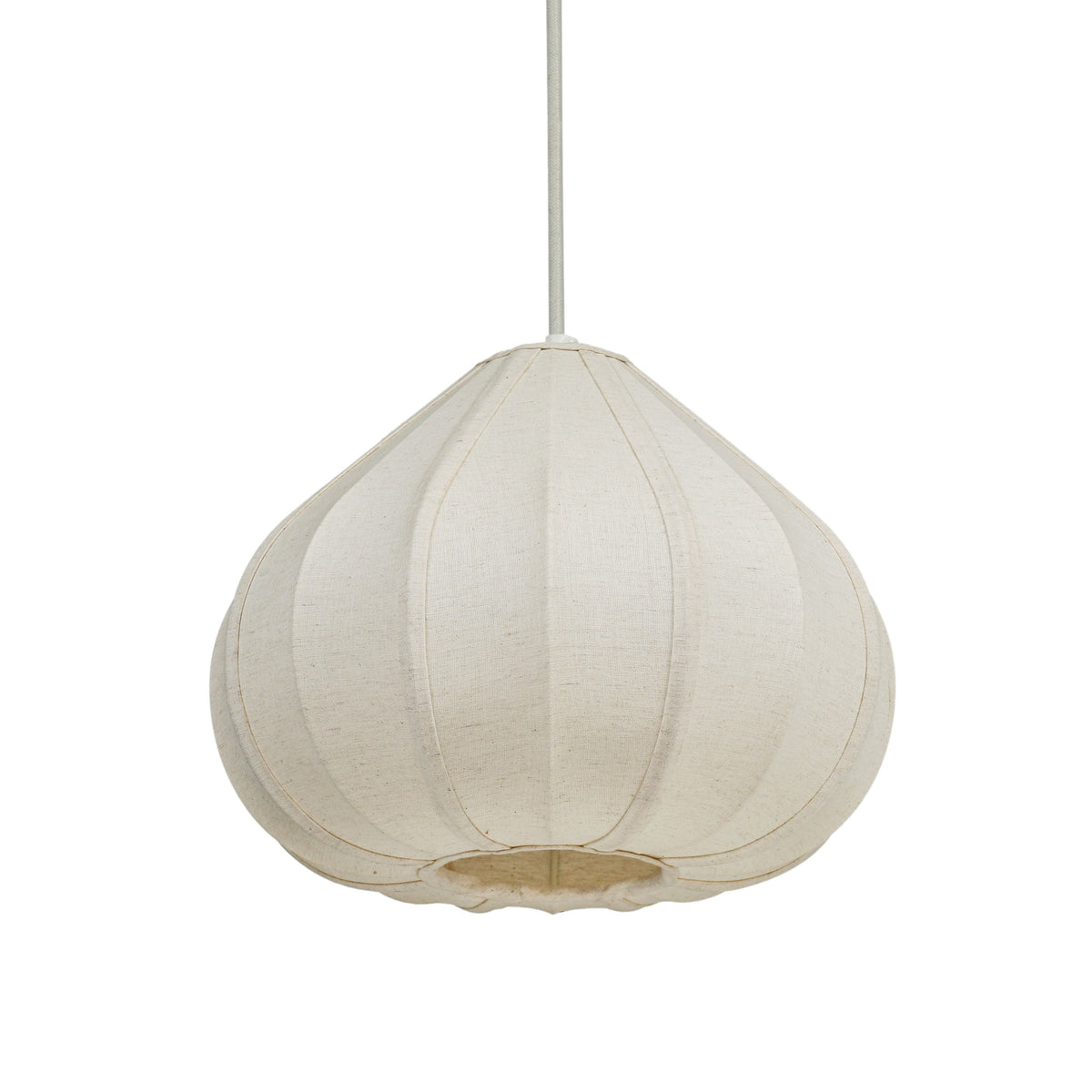Zubeda Cotton Teardrop Pendant Lamp - View 4