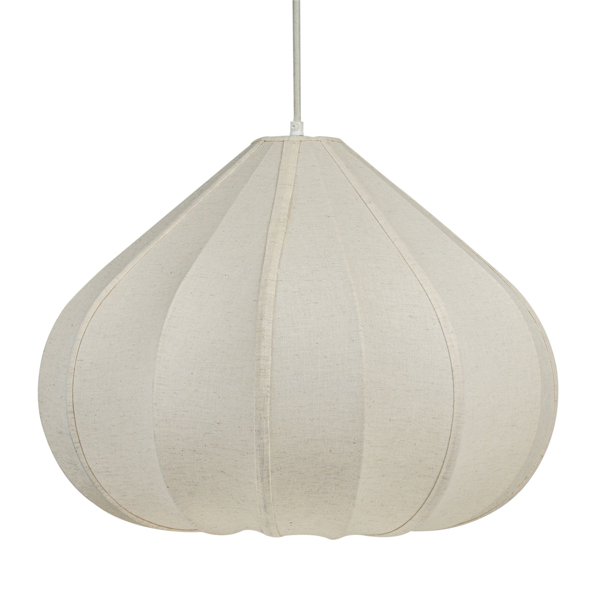 Zubeda Cotton Teardrop Pendant Lamp - View 7