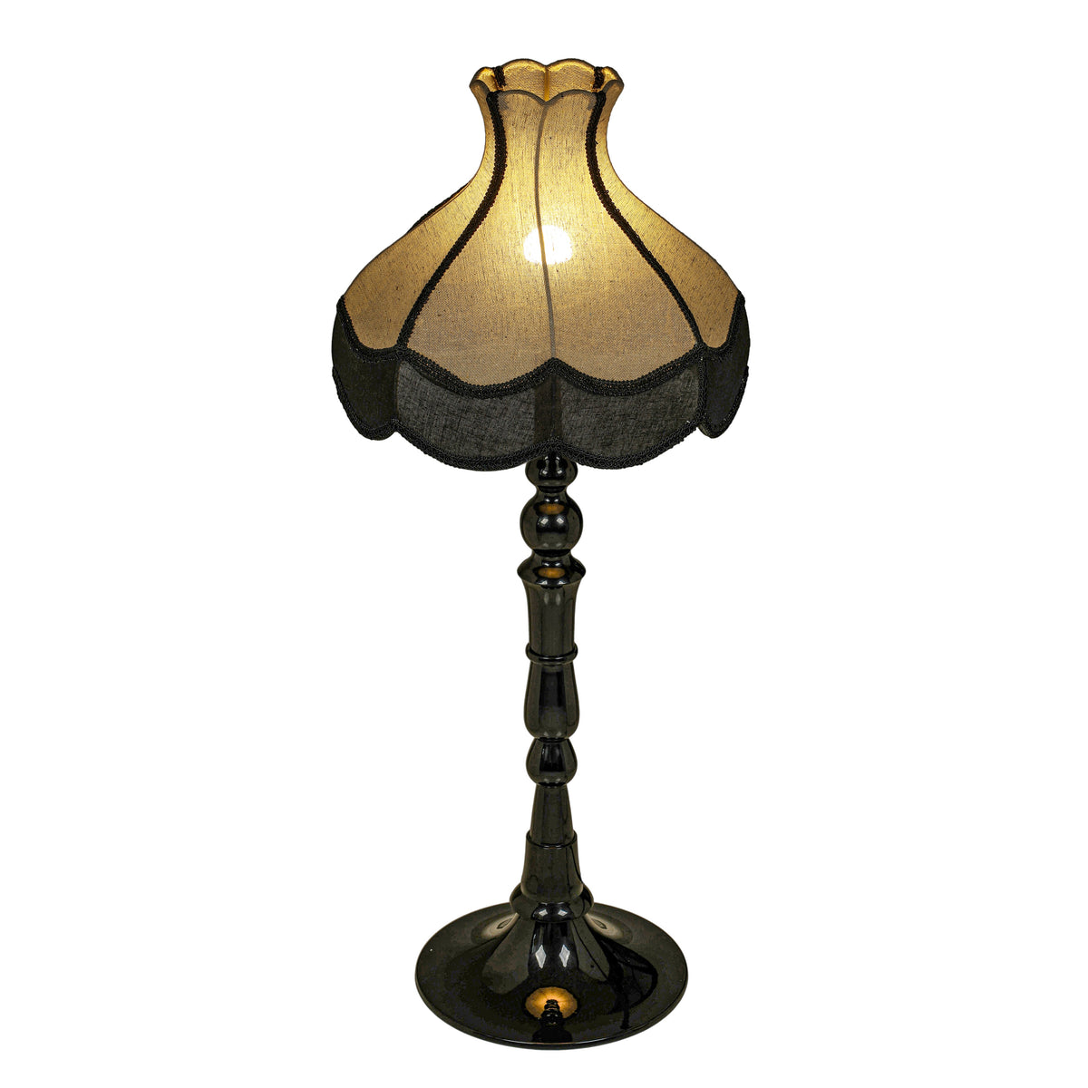 Buchanan Black Aluminum Table Lamp - View 3