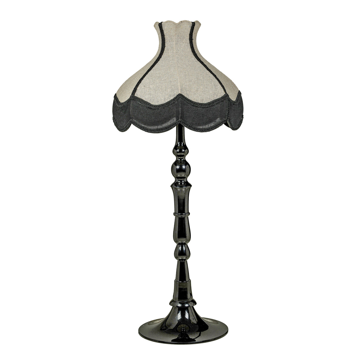 Buchanan Black Aluminum Table Lamp - View 1