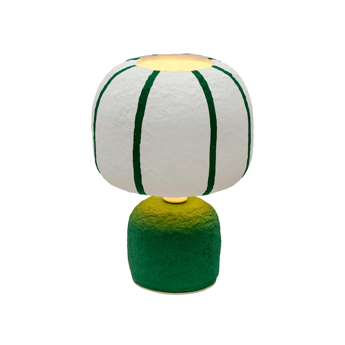 Margate Cotton Mache Table Lamp - View 3