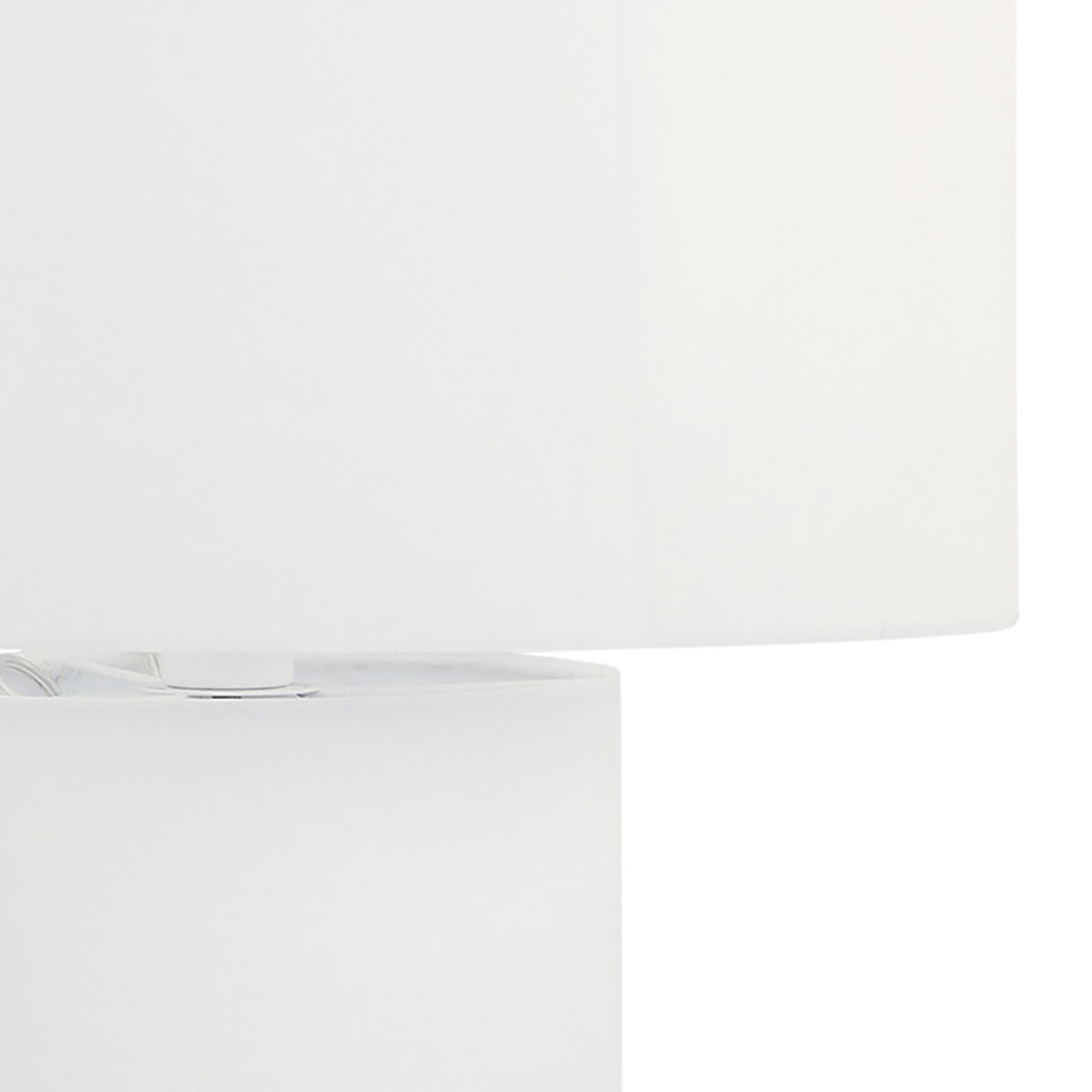 Cleopatra Cream Linen Floor Lamp