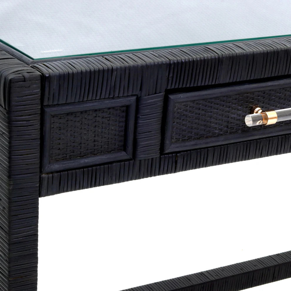 Amara Natural Rattan Desk