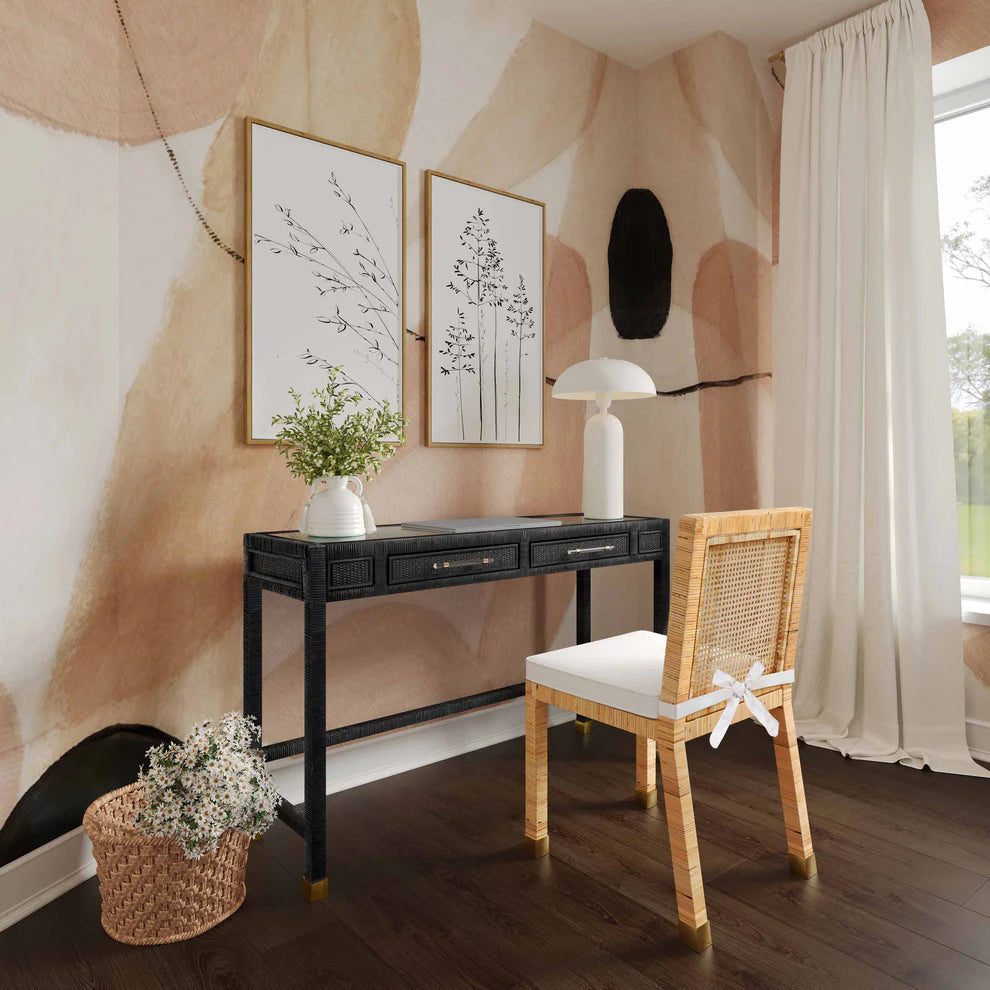 Amara Natural Rattan Desk