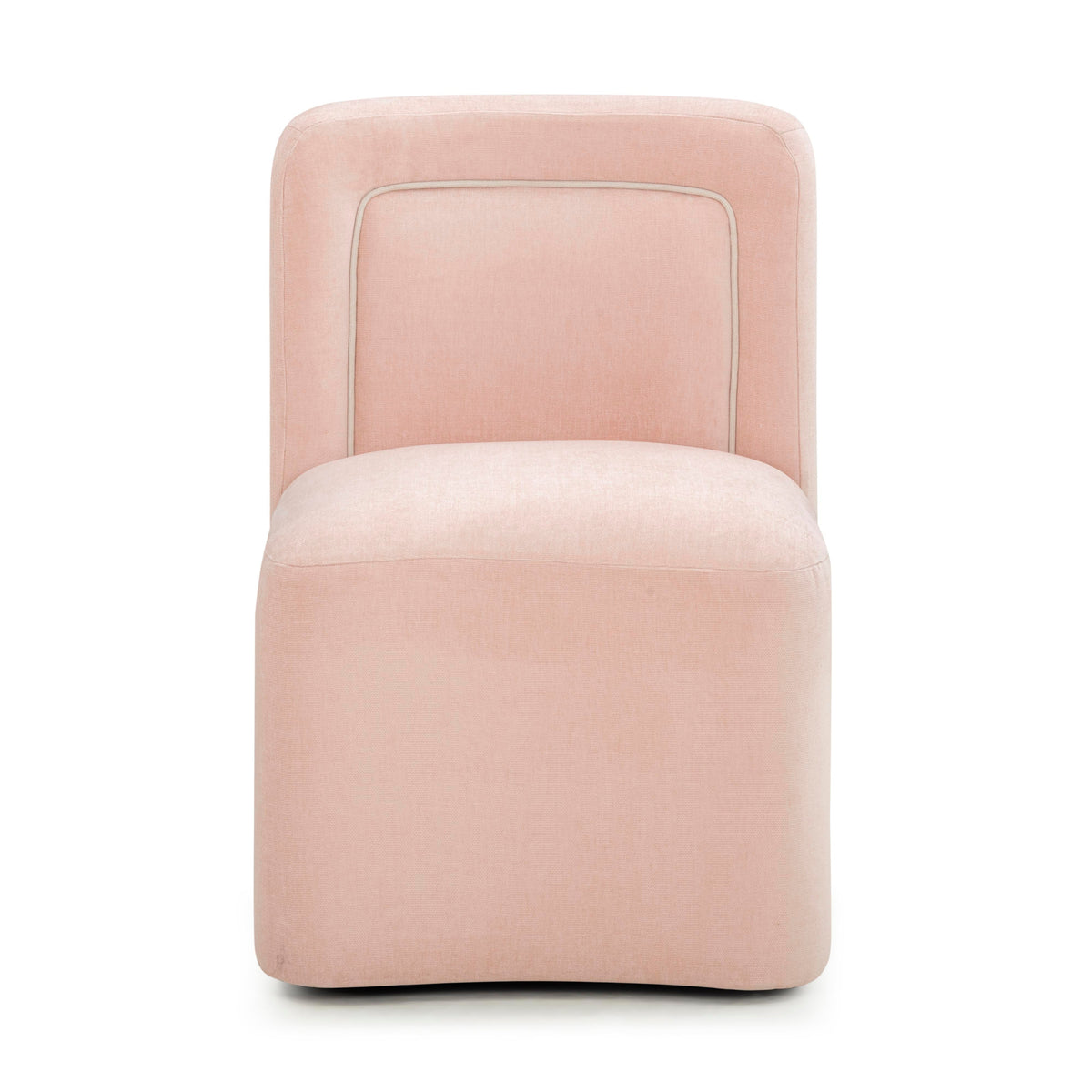 Dolce Performance Velvet Rolling Desk Chair - View 19