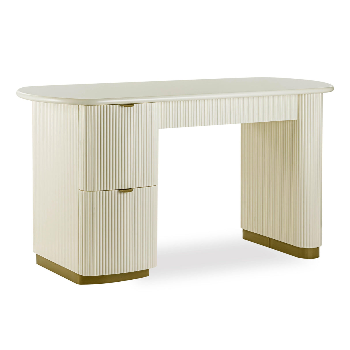 Francesca 58" 3-Drawer Desk