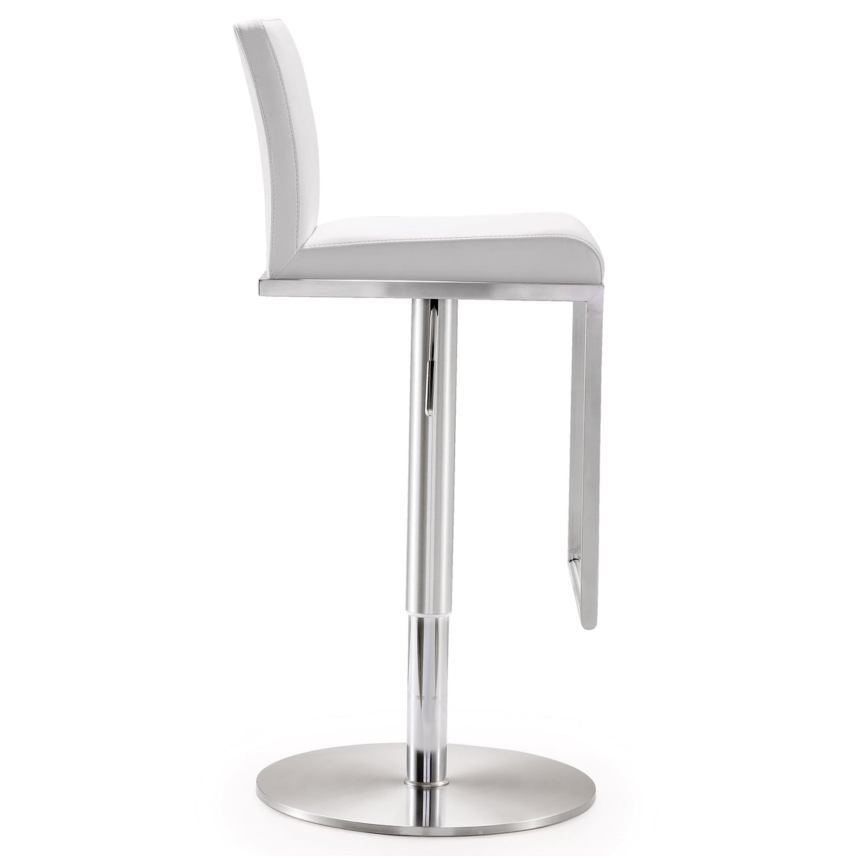 Amalfi Performance Vegan Leather Adjustable Stool - View 12