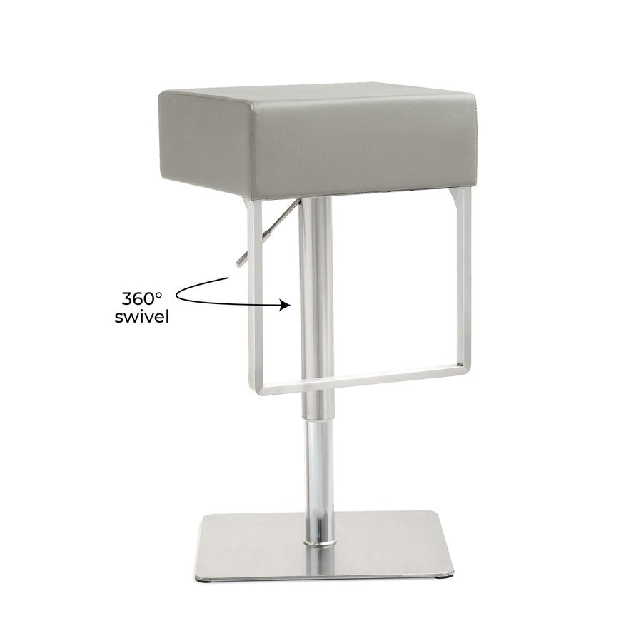 Seville Performance Vegan Leather Adjustable Stool