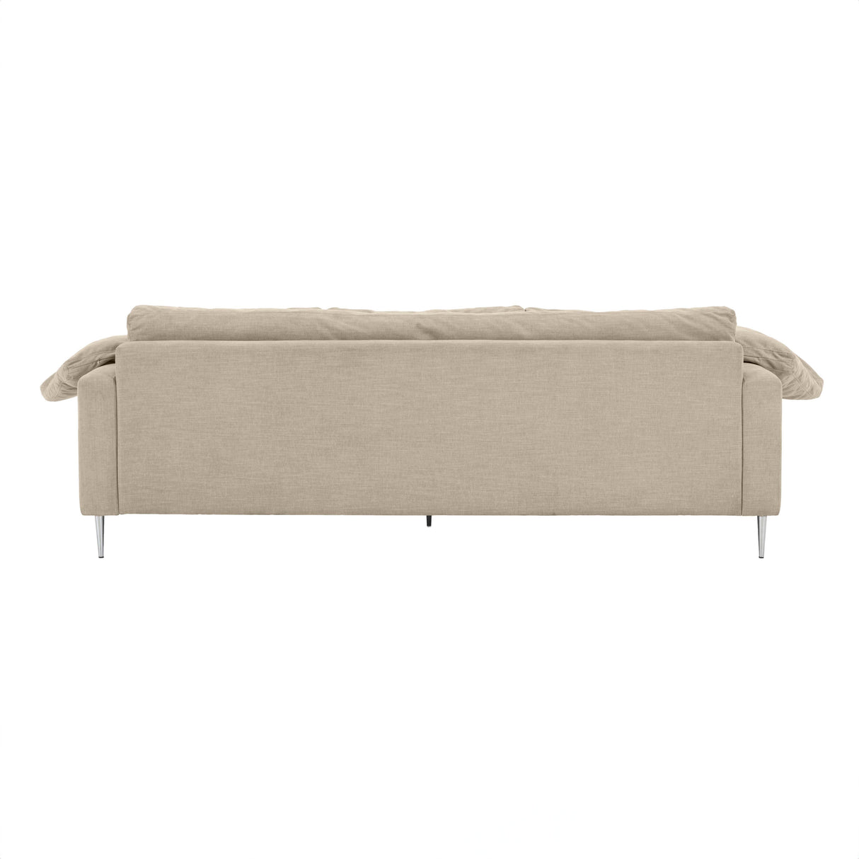 Vari 90" Textured Velvet Lounge Sofa