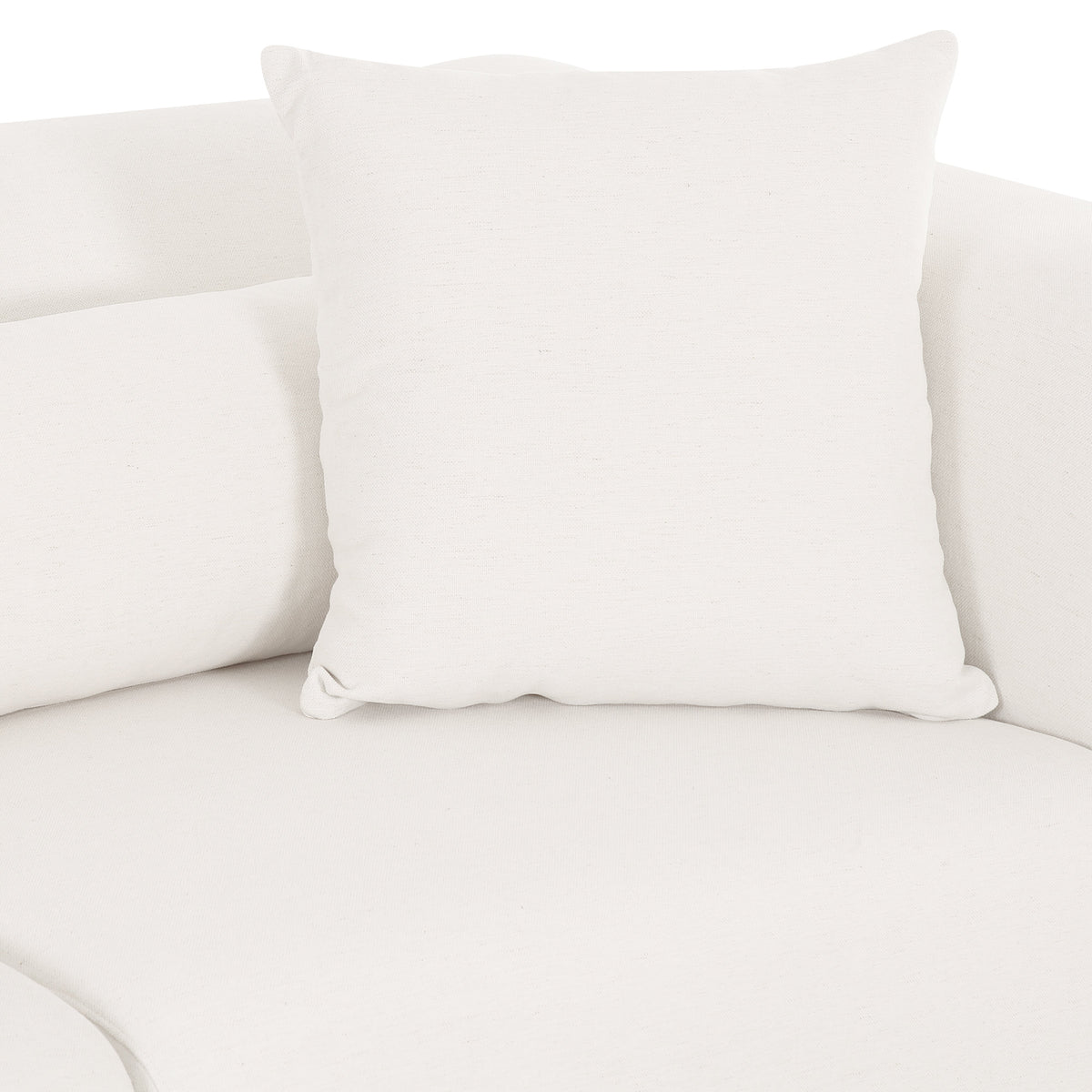 Tarra 4-Piece Cream Performance Chenille Modular U-Sectional - View 5