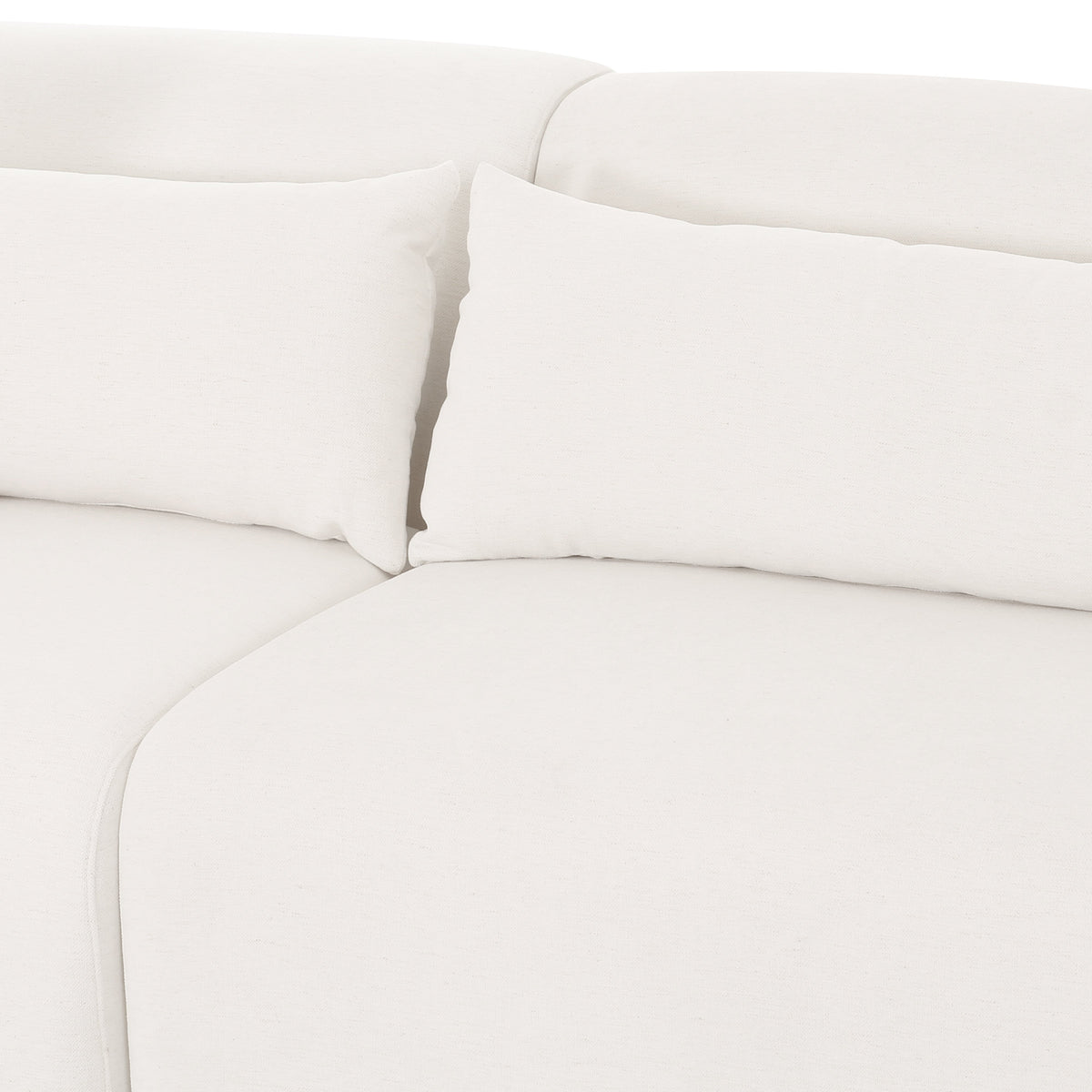 Tarra 3-Piece Cream Performance Chenille Modular Sectional - View 11