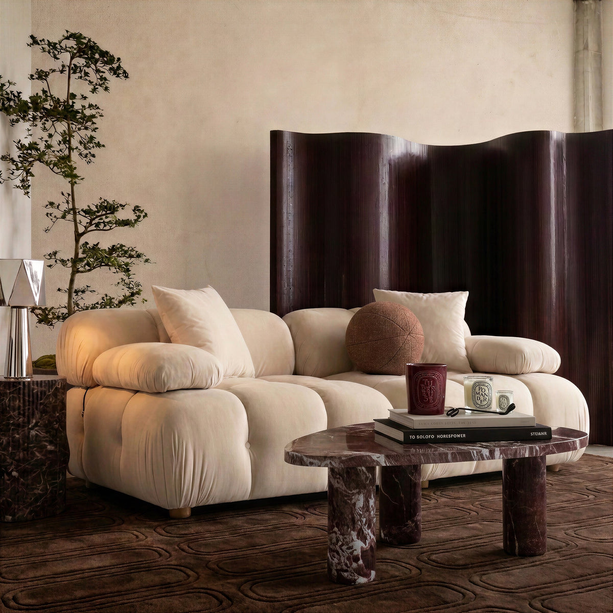 Calliope 79" Modular Loveseat - View 30