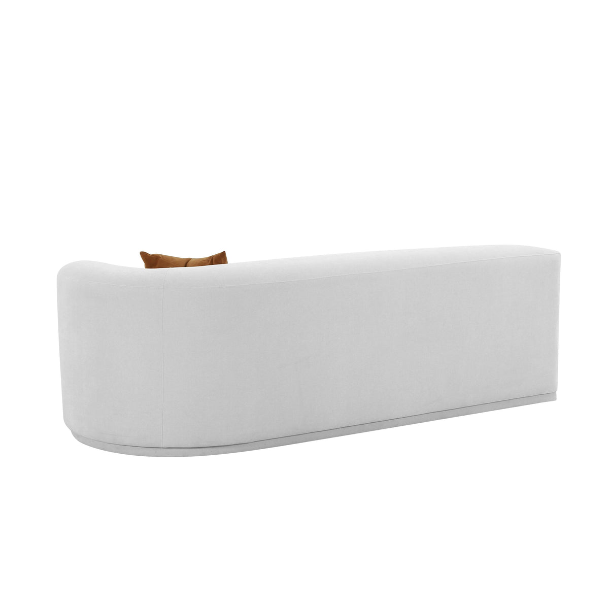 Fickle 82.5" Grey Performance Velvet Modular Loveseat - View 13