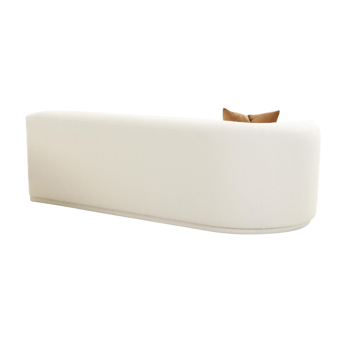 Fickle 82.5" Cream Performance Boucle Modular Loveseat - View 5